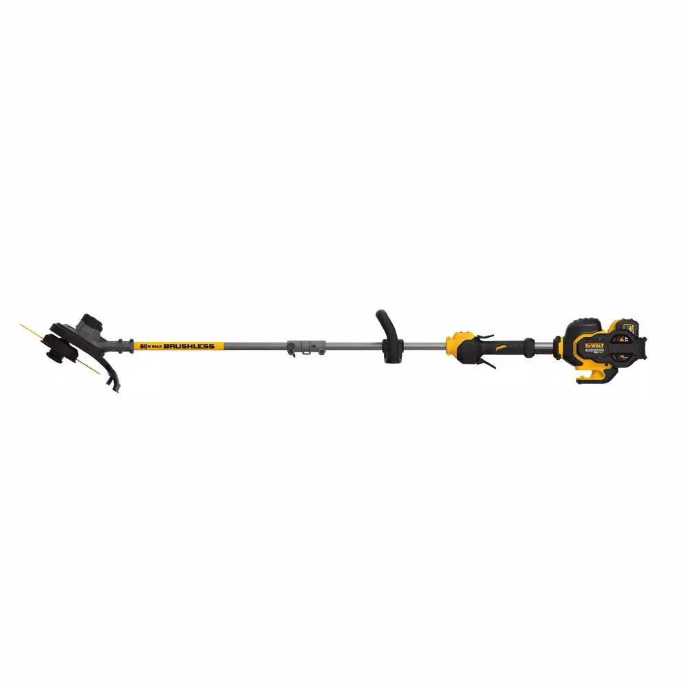 DEWALT 60V MAX FLEXVOLT Brushless 15 in. String Trimmer with Bonus 600 CFM Blower Kit