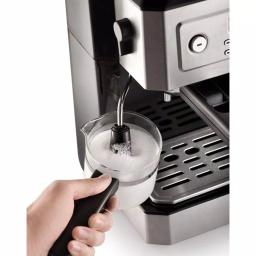 DeLonghi De'Longhi All-in-One 10-Cup Drip Coffee Maker and Espresso Machine with Cappuccino System thumbnail 2