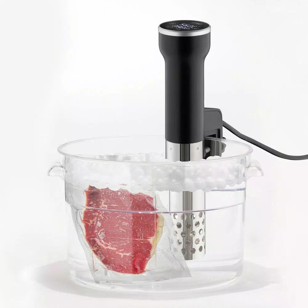 CASO Design Sous Vide Stick Cooker, 800W Precision Immersion Circulator, Silver
