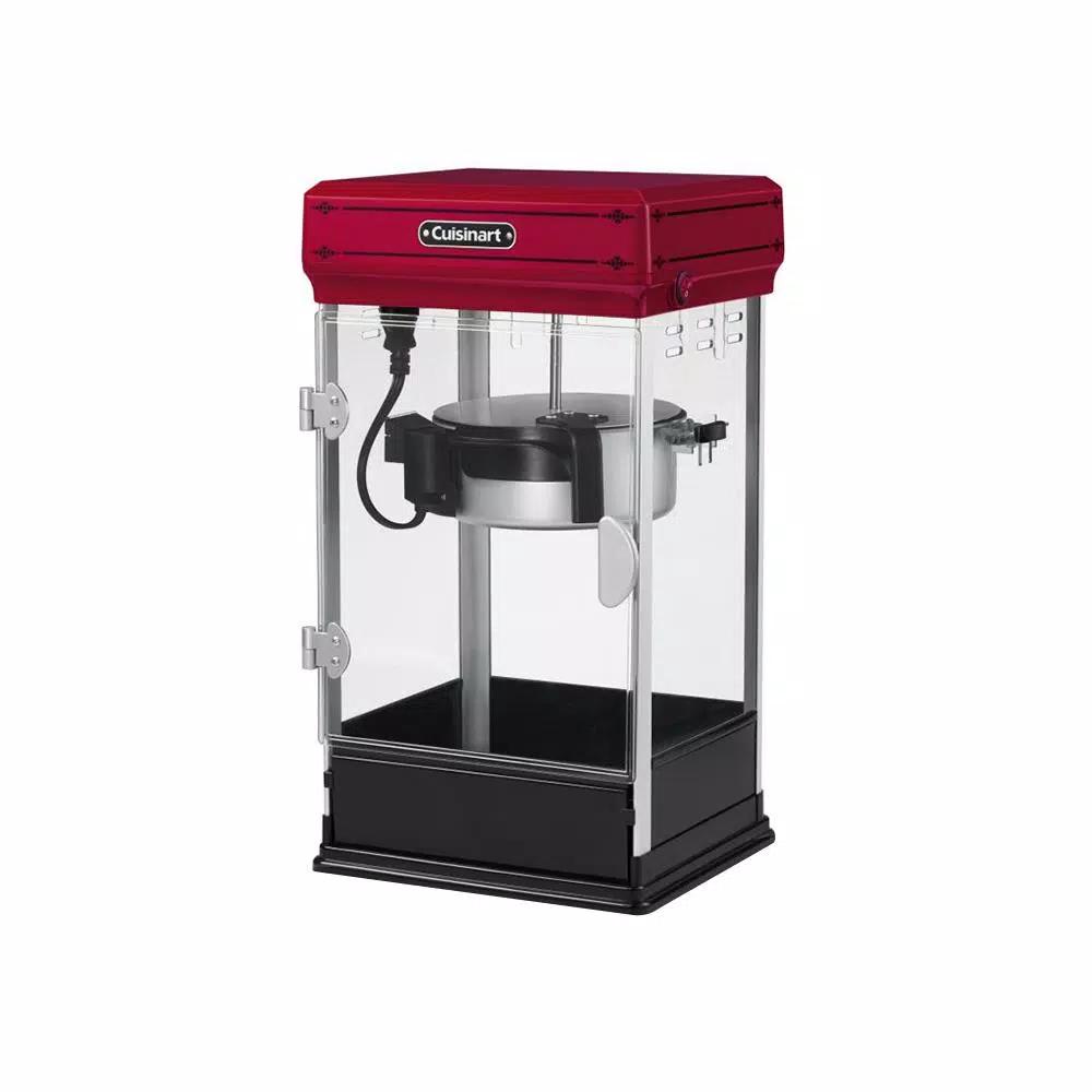 Cuisinart Theatre Style Popcorn Maker, 800W, 80 oz. Capacity, Red