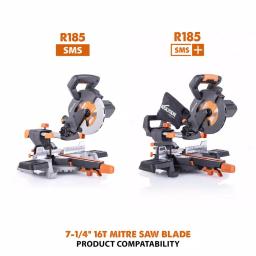 Evolution Power Tools Evolution RAGEBLADEX 7-1/4 in. 20-Teeth Multi-Material Miter Saw Blade thumbnail 6