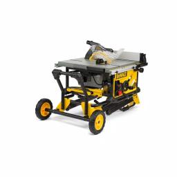 DEWALT 10 in. Job Site Table Saw with Rolling Stand & Bonus ATOMIC 20V MAX 1/2 in. Drill Driver Kit thumbnail 13