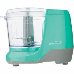 Brentwood Appliances MC-109BL 1.5 Cup Mini Food Chopper and Slicer, Blue thumbnail 1