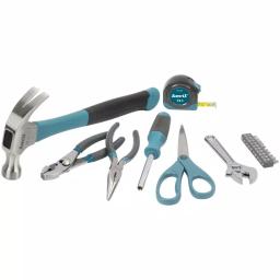 Anvil 17-Piece Homeowner Hand Tool Set with Carbon Steel Construction thumbnail 1