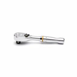GEARWRENCH 3/8 in. Drive 90-Tooth Compact Head Stubby Teardrop Ratchet, 4-1/2 in. thumbnail 3