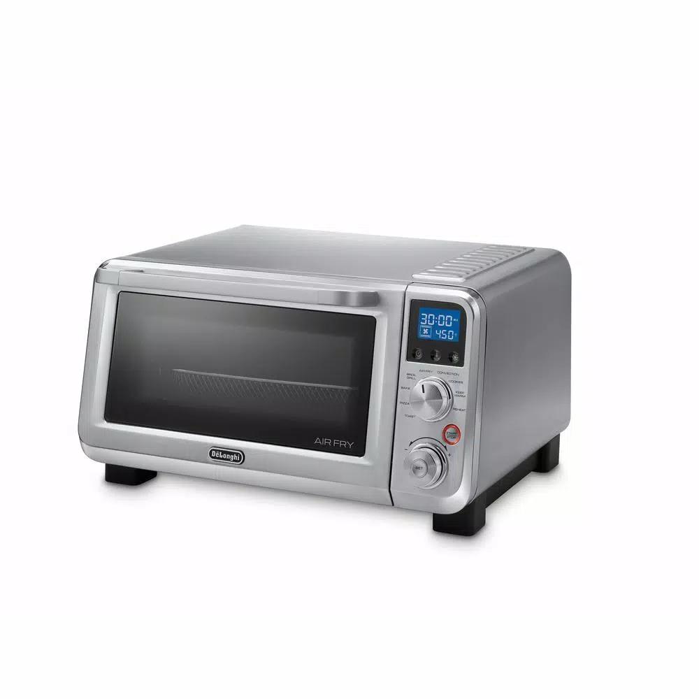 DeLonghi Livenza 2000W 6-Slice Stainless Steel Air Fryer Convection Toaster Oven