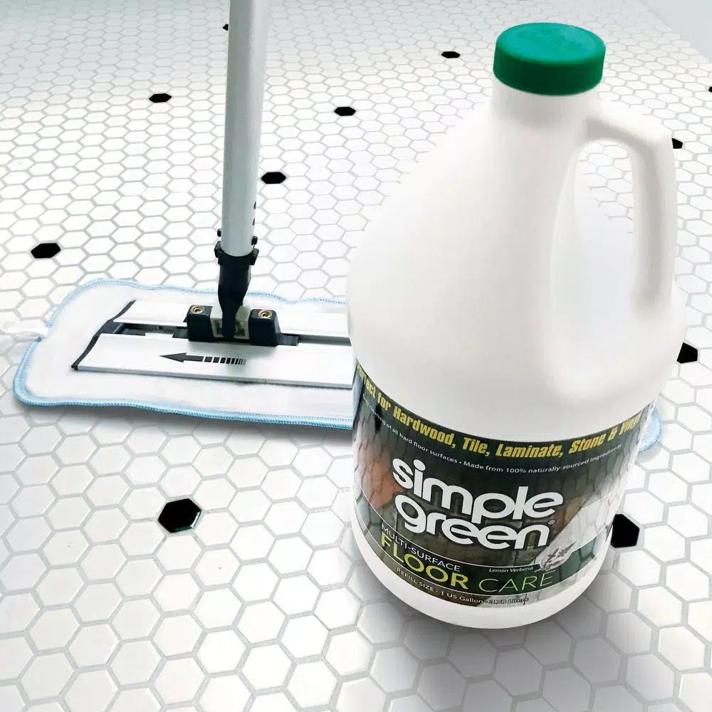 Simple Green Multi-Surface Floor Care Cleaner, Lemon Verbena, 128 oz.