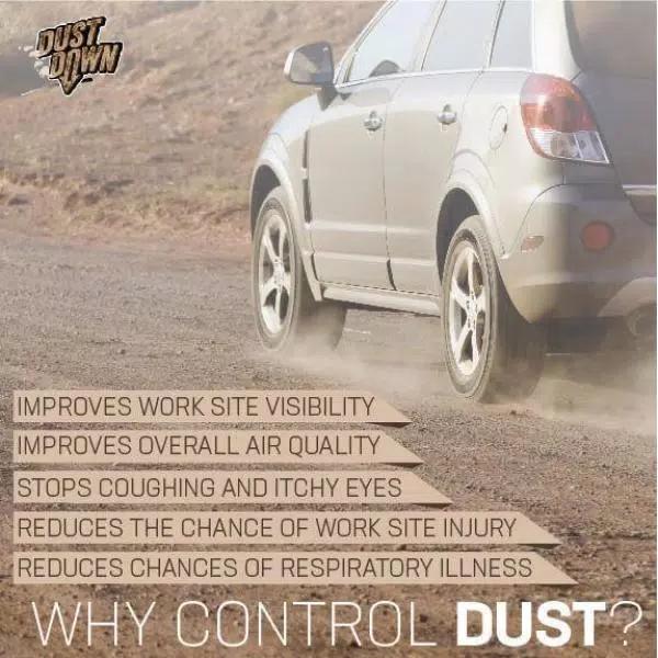 Eco Clean Dust Down Pro Calcium Chloride Dust Control Pellets, 40 lb. Pail