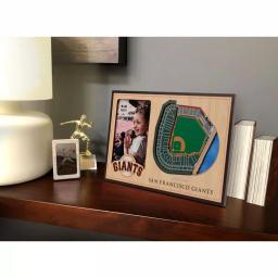YouTheFan MLB San Francisco Giants 3D StadiumView Oracle Park Replica Picture Frame, 4x6 in. thumbnail 2