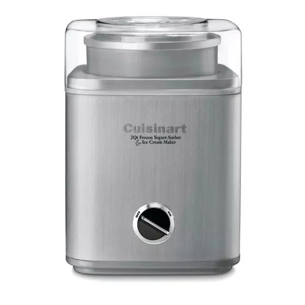 Cuisinart Pure Indulgence 2-Qt. Ice Cream, Sorbet and Frozen Yogurt Maker - Brushed Chrome