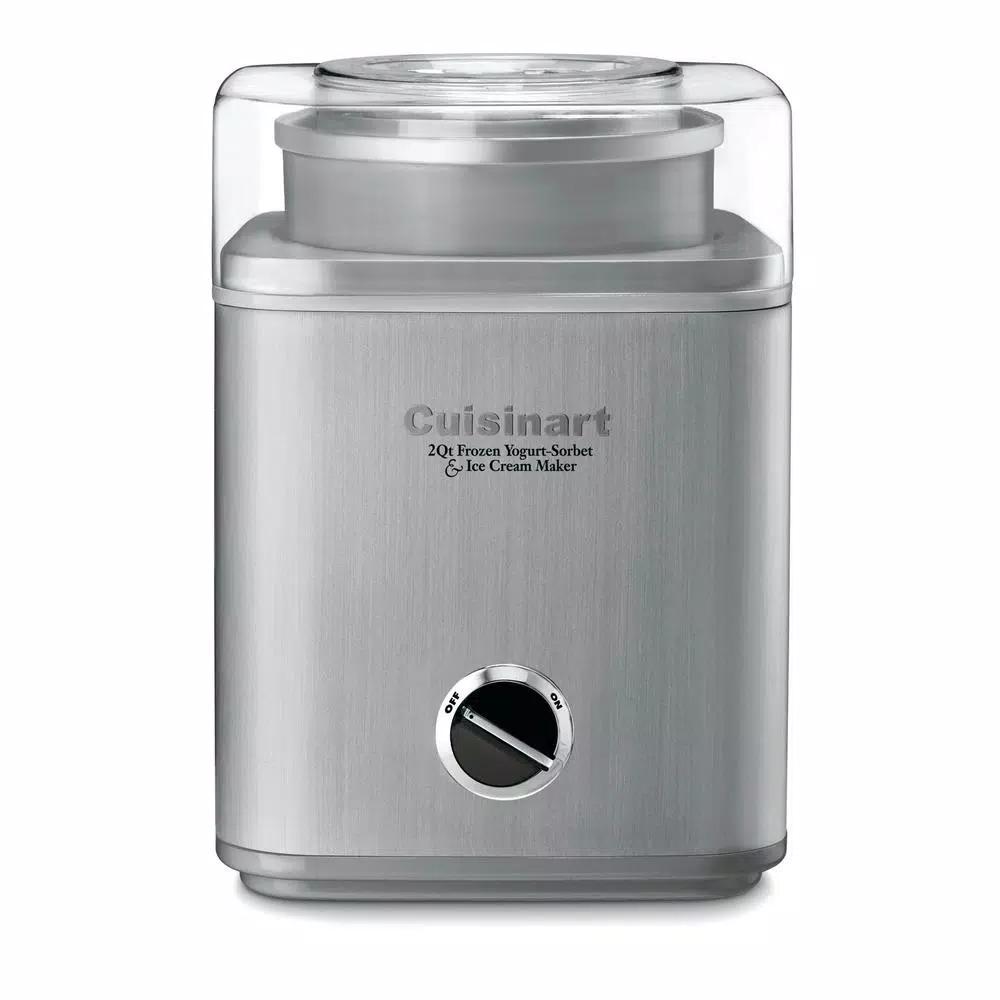 Cuisinart Pure Indulgence 2-Qt. Ice Cream, Sorbet and Frozen Yogurt Maker - Brushed Chrome