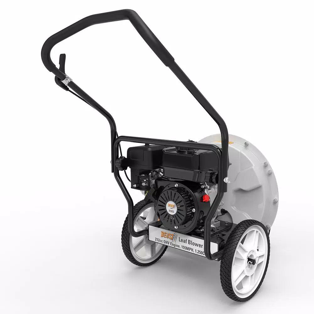 Beast The Beast Commercial Duty Walk Behind Leaf Blower, 212cc Gas Engine, 1250 CFM, 155 MPH