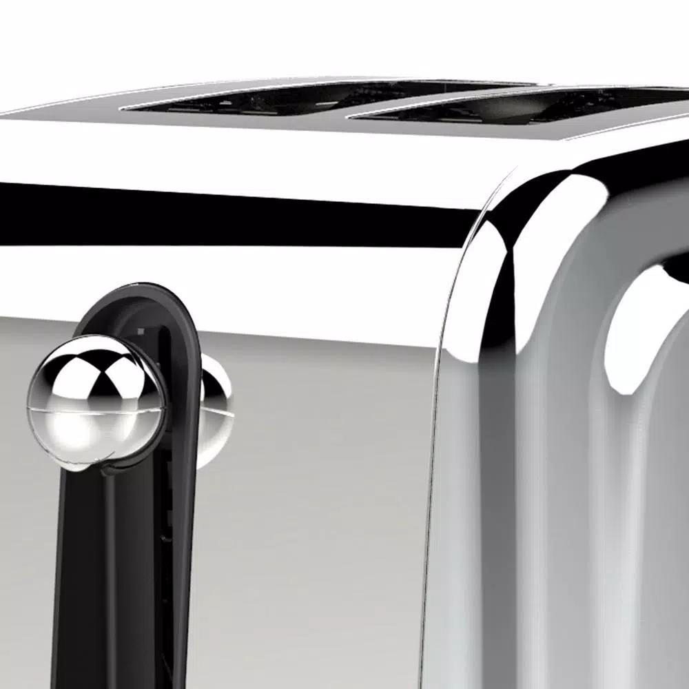 Brentwood Appliances 2-Slice Extra-Wide Slot Silver Toaster