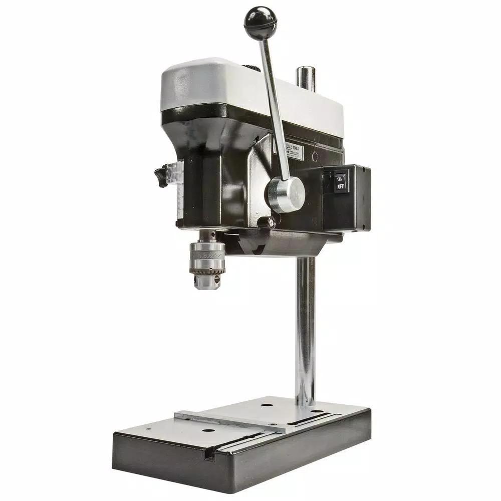 MicroLux 7 in. 3-Speed High-Torque Mini Drill Press with 1/4 in. Chuck