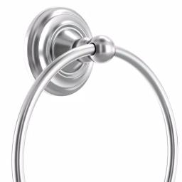 Glacier Bay Tennyson 3-Piece Chrome Bath Hardware Set with 18 in. Towel Bar, Towel Ring, and Toilet Paper Holder thumbnail 5