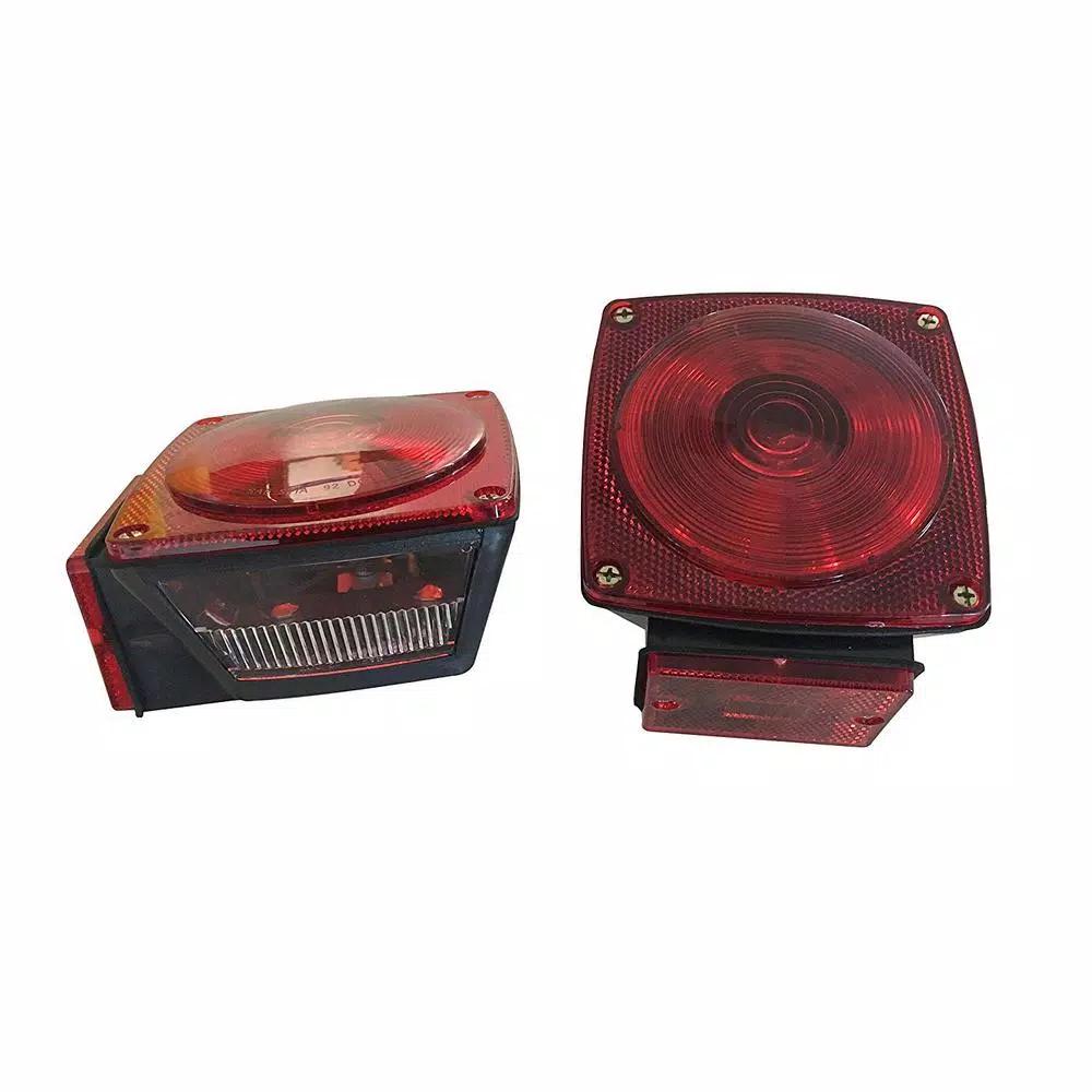 MaxxHaul 12V Incandescent Trailer Light Kit for Trailers Under 80 in. - DOT Compliant