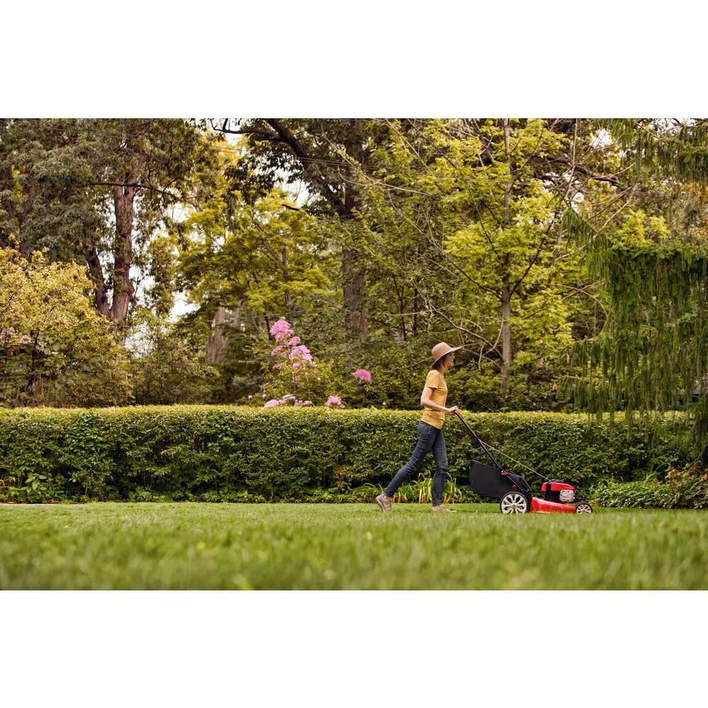 Troy-Bilt TB110 21 in. Gas Walk Behind Push Mower with Briggs & Stratton 140cc Engine