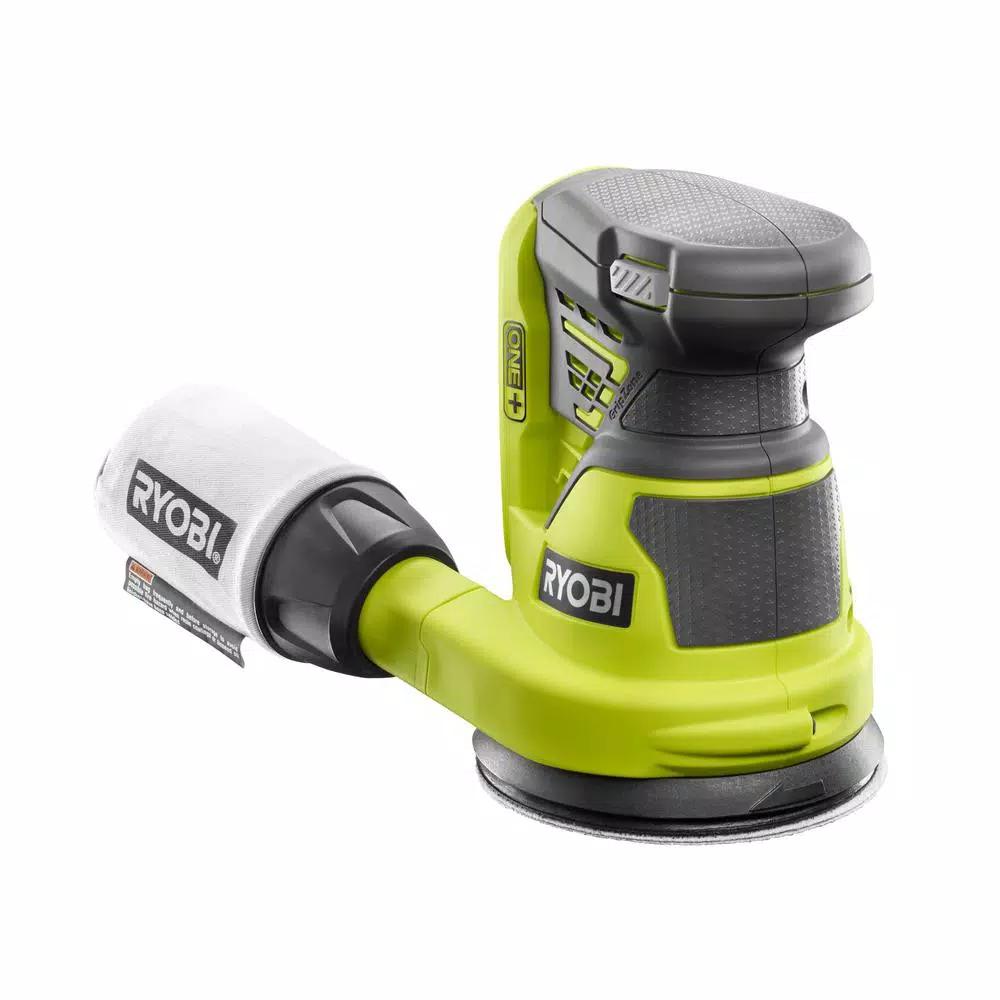 RYOBI 18V ONE+ 5 in. Random Orbit Sander Kit with 2.0 Ah Battery and Charger