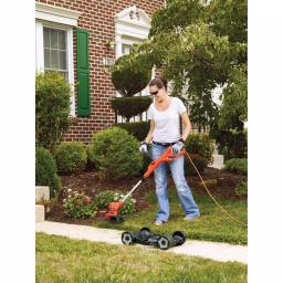 BLACK+DECKER MTE912 12 in. 6.5 Amp 3-in-1 String Trimmer, Edger, and Push Mower thumbnail 13