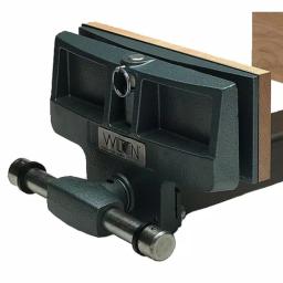 Wilton 10 in. Rapid Action Woodworking Vise with Pivoting Jaw thumbnail 2