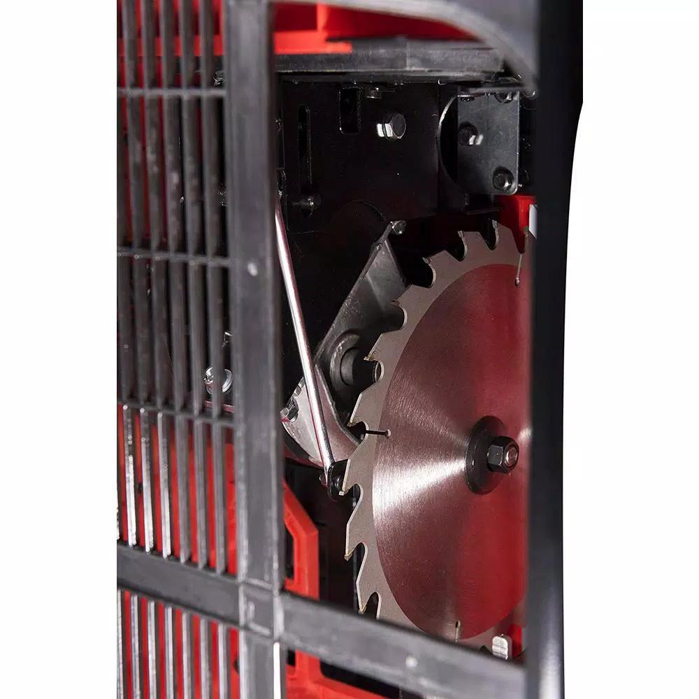General International 10 in. Table Saw with Heavy Duty Steel Stand, 13 Amp High-Torque Motor