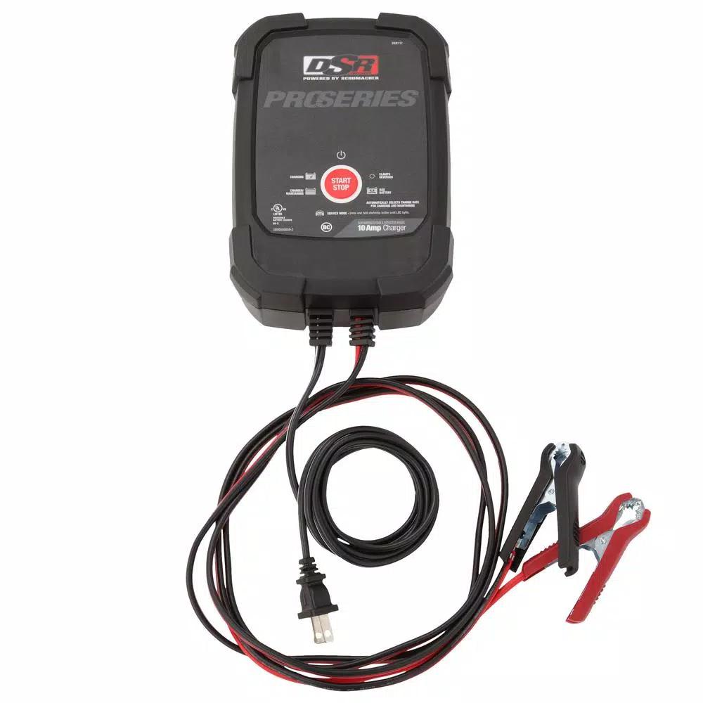 Schumacher Proseries DSR117 10 Amp 12V Rapid Battery Charger with Service Mode