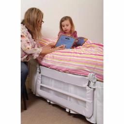 Dreambaby Xtra Harrogate Bed Rail, 43 in. Extra Wide & 18 in. Extra Tall, White thumbnail 3