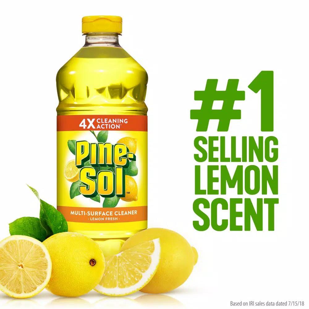 Pine-Sol Lemon Fresh All Purpose Multi-Surface Cleaner, 60 oz