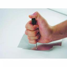Husky 6 in. Automatic Center Punch with Aluminum Body and Hardened Steel Point thumbnail 2