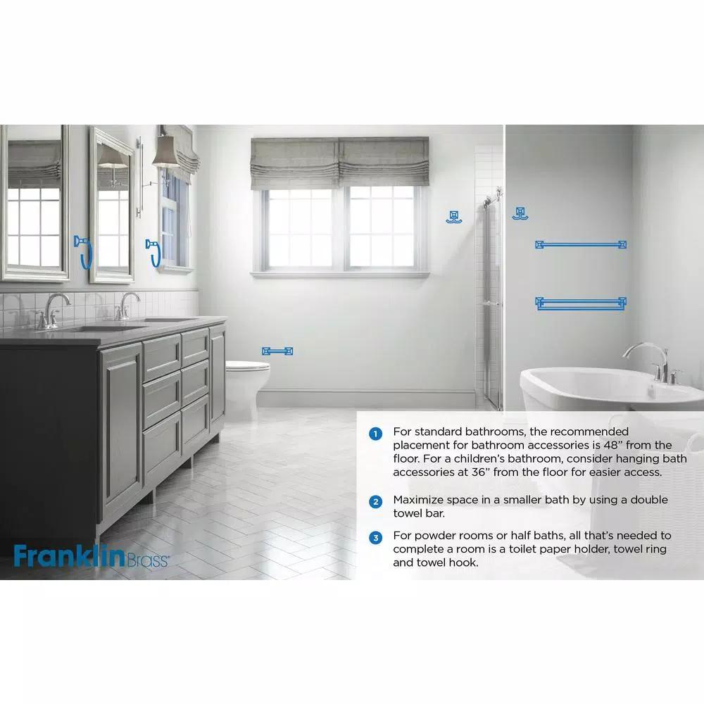 Franklin Brass Maxted 5-Piece Polished Chrome Bath Hardware Accessory Set