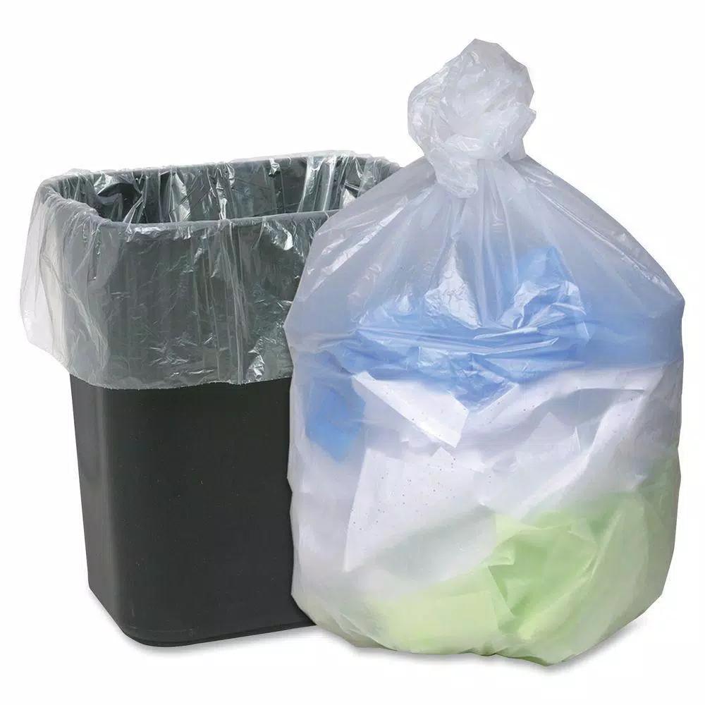 Genuine Joe 10 Gal. Economy High-Density Can Liners, 1000-Count