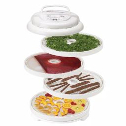 Nesco FD-1040 Gardenmaster Digital Pro Food Dehydrator, 1000W, 4-Tray Expandable White thumbnail 6