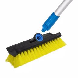 Unger Pro Bi-Level Scrub Brush with Hard Synthetic Bristles for Tile and Grout thumbnail 2