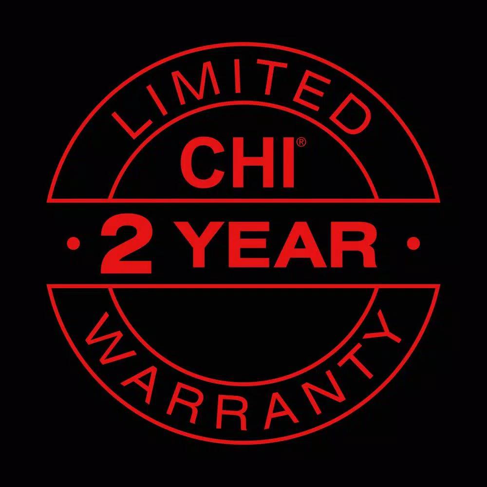 CHI Professional Clothing Iron with Titanium-Infused Ceramic Soleplate, 1700W, Black