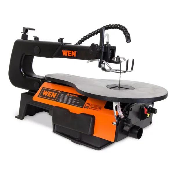 WEN 16 in. Variable Speed 2-Direction Scroll Saw, 1.2 Amp, Cast Iron Base