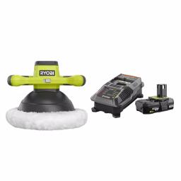 RYOBI 18V ONE+ 10 in. Cordless Orbital Buffer Kit with 2.0 Ah Battery and Charger thumbnail 1