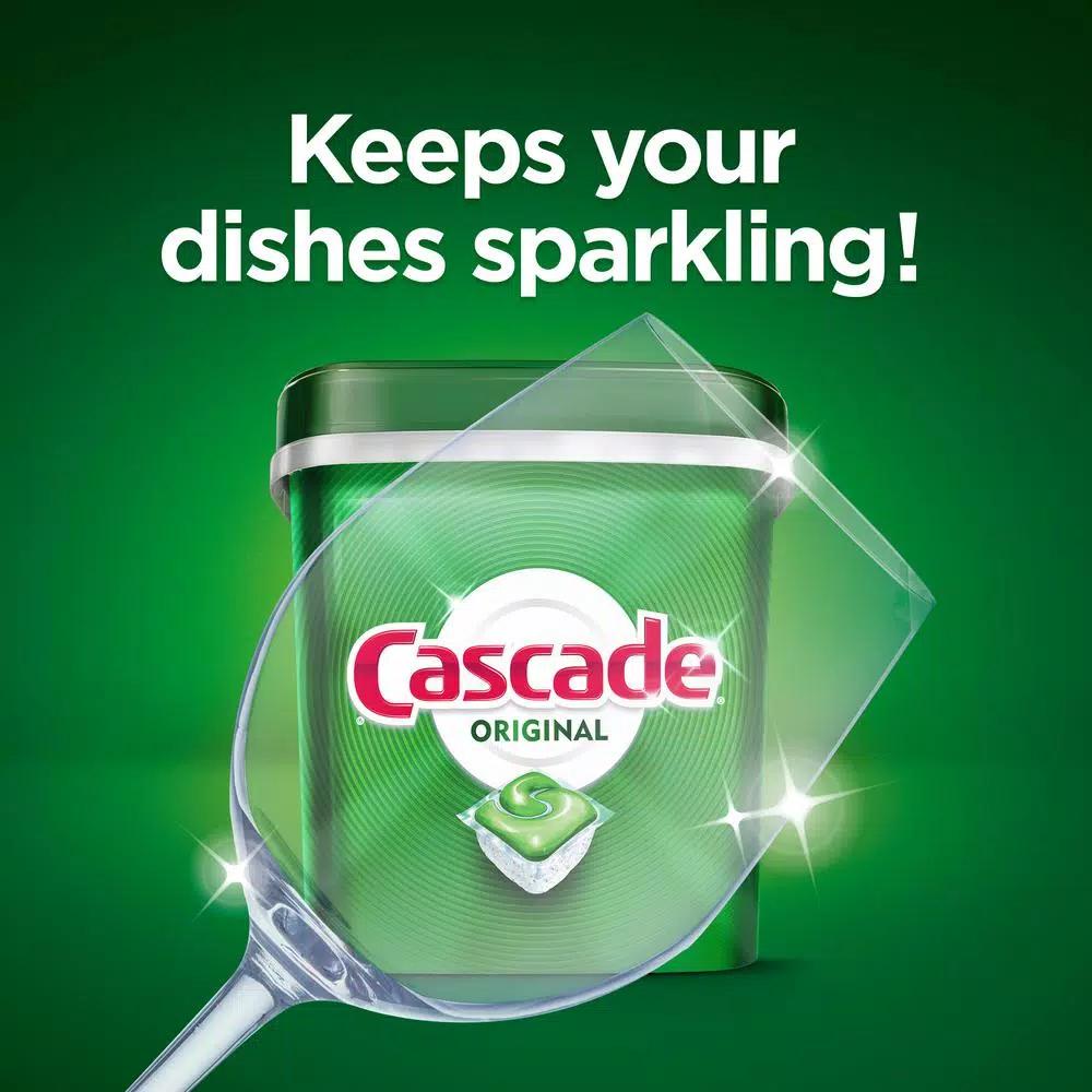 Cascade ActionPacs Dishwasher Detergent with Dawn, Fresh Scent (60-Count)