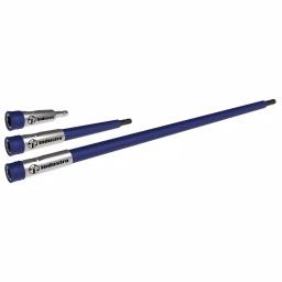 Industro 1-Touch Magnetic Quick Release Spinning Sleeve Bit Holder Set, 3-Piece thumbnail 3