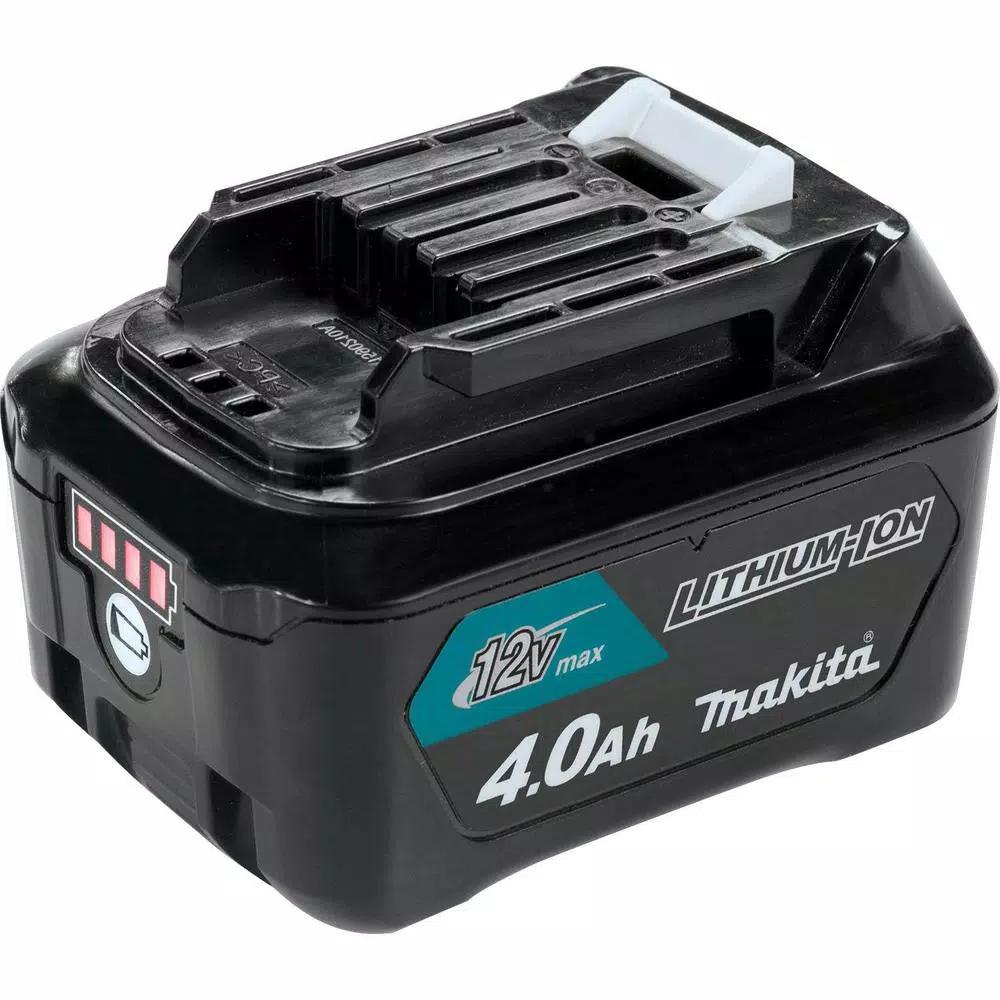 Makita 12V MAX CXT 1/4 in. Sq. Drive Cordless Impact Wrench with 4.0Ah Battery