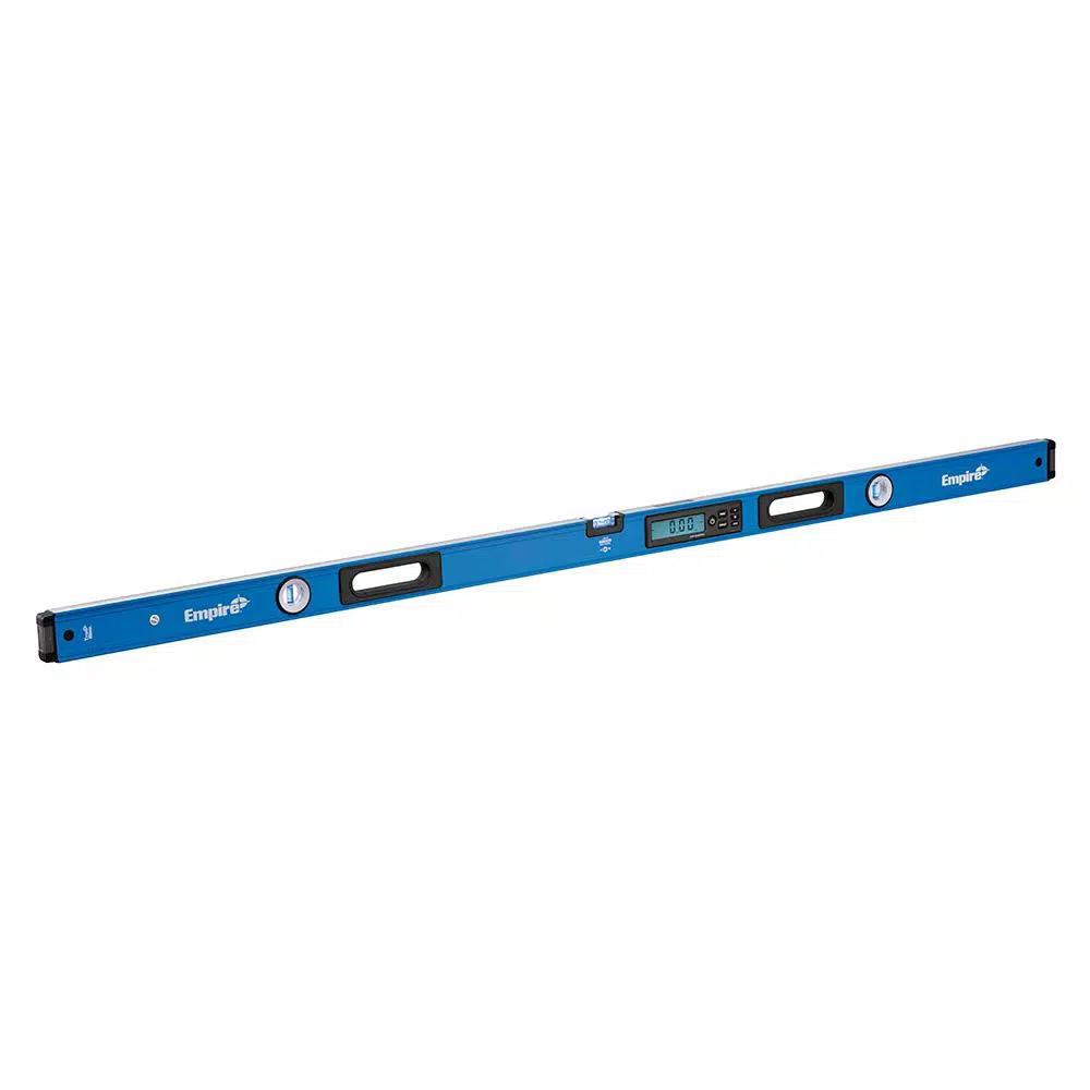 Empire True Blue 72 in. Digital Box Level Kit with 8 in. Magnetic Torpedo Level and 7 in. Rafter Square
