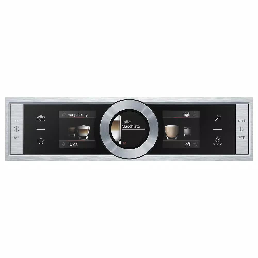 Bosch Built-In Fully Automatic Stainless Steel Drip Coffee Maker with Integrated Grinder