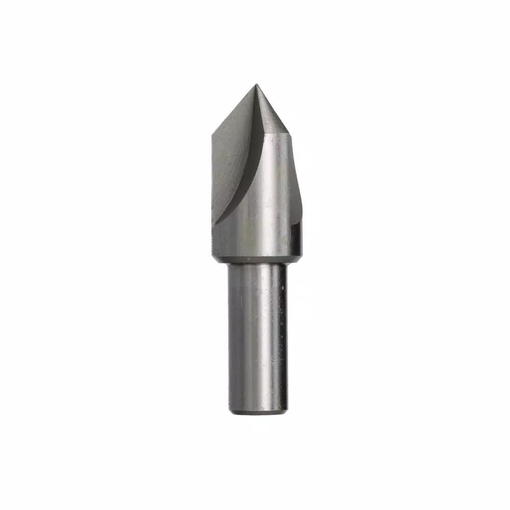 Drill America 3/8 in. High Speed Steel 120-Degree 3-Flute Countersink Bit