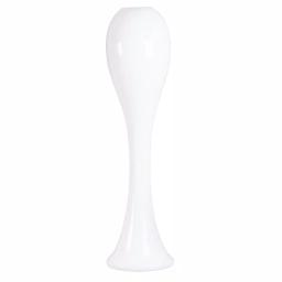 Uniquewise 39 in. White Modern Fiberglass Tall Floor Vase - Unique Oval Design thumbnail 2