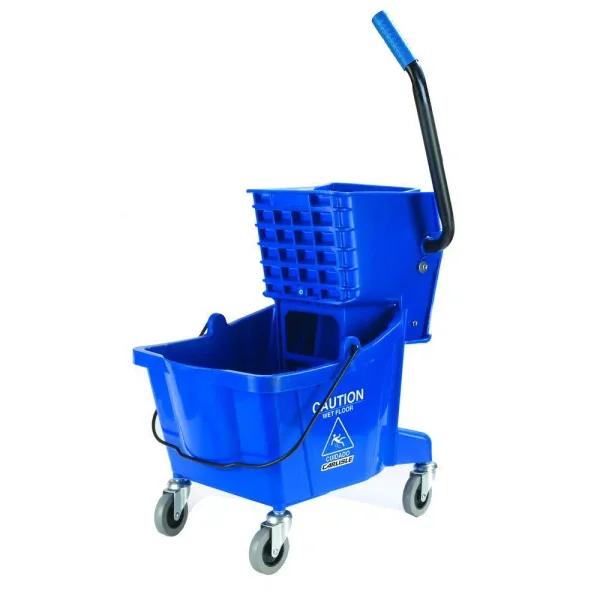 Carlisle 26 qt. Blue Mop Bucket and Wringer Combo