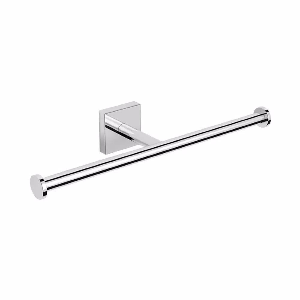 Nameeks Nice Hotel Double Toilet Paper Holder, Polished Chrome Brass