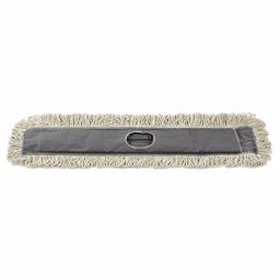 Alpine Industries 36 in. Cotton Dust Dry Mop Replacement Heads, 2-Pack thumbnail 2