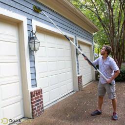 DocaPole Hard Bristle Scrub Brush Kit with 12 ft. Telescopic Extension Pole thumbnail 3