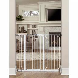 Regalo Extra Tall Metal Walk-Through Baby Gate, Adjustable 29-49 in. Wide Span thumbnail 3