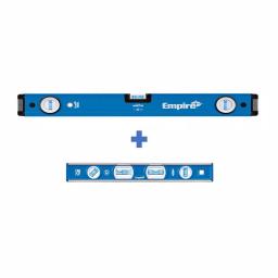 Empire 24 in. True Blue Magnetic Box Beam Level with 12 in. Magnetic Level thumbnail 1