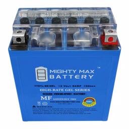 MIGHTY MAX BATTERY Mighty Max YTX7L-BSGEL 12V 6Ah 100 CCA Maintenance Free GEL Sealed Lead Acid Battery thumbnail 2